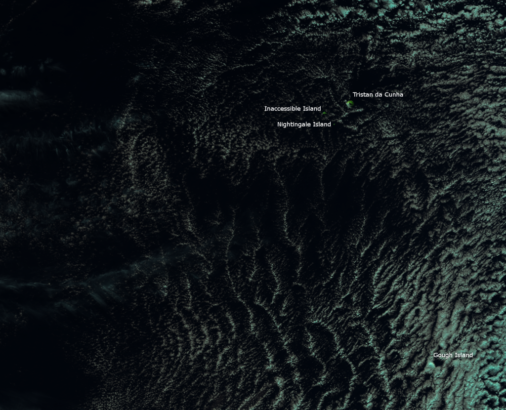 False color RGB composite of VIIRS channels I-01, I-02 and I-03 taken 14:49 UTC, 25 June 2012