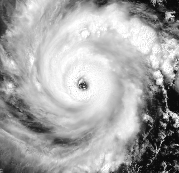 VIIRS visible image (channel I-01) of Hurricane Emilia, taken 20:48 UTC 9 July 2012