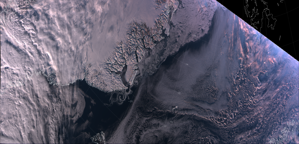 VIIRS "true color" RGB composite of channels M-3, M-4 and M-5, taken 12:43 UTC 18 October 2012