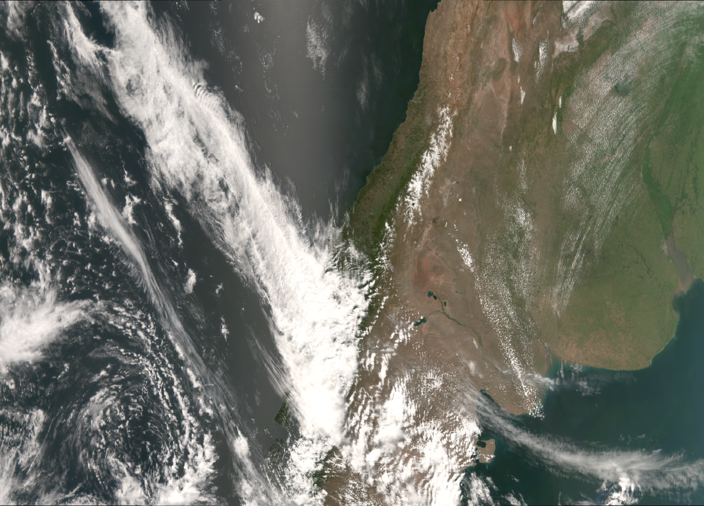 VIIRS "true color" RGB composite of channels M-03, M-04 and M-05, taken 18:38 UTC 22 December 2012