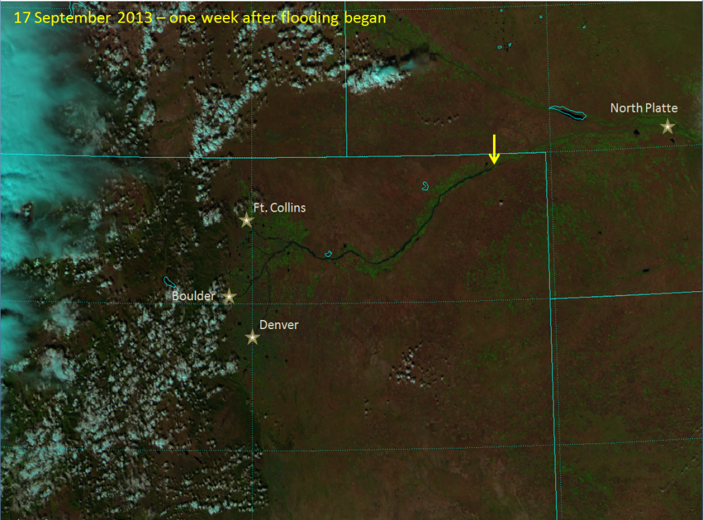 VIIRS false-color RGB composite of channels I-01, I-02 and I-03, taken 20:01 UTC 17 September 2013