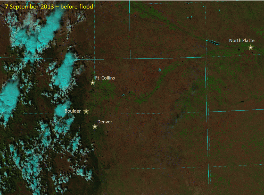 Animation of VIIRS false-color composites of channels I-01, I-02 and I-03 from 7-24 September 2013