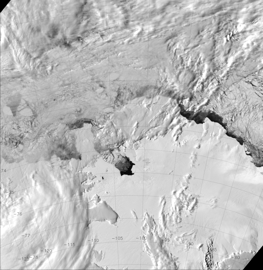 VIIRS visible (M-5) image, taken 23:34 UTC 7 November 2013