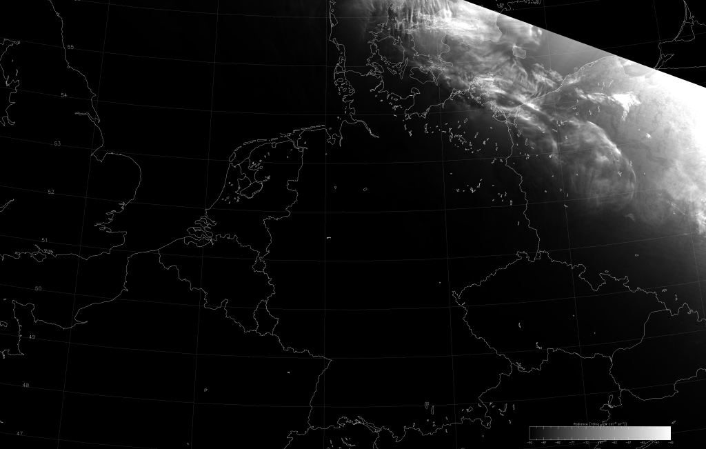 VIIRS Day/Night Band image, taken 02:07 UTC 10 June 2014