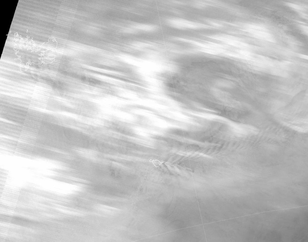 VIIRS DNB image of the aurora australis, 18:39 UTC 17 March 2015