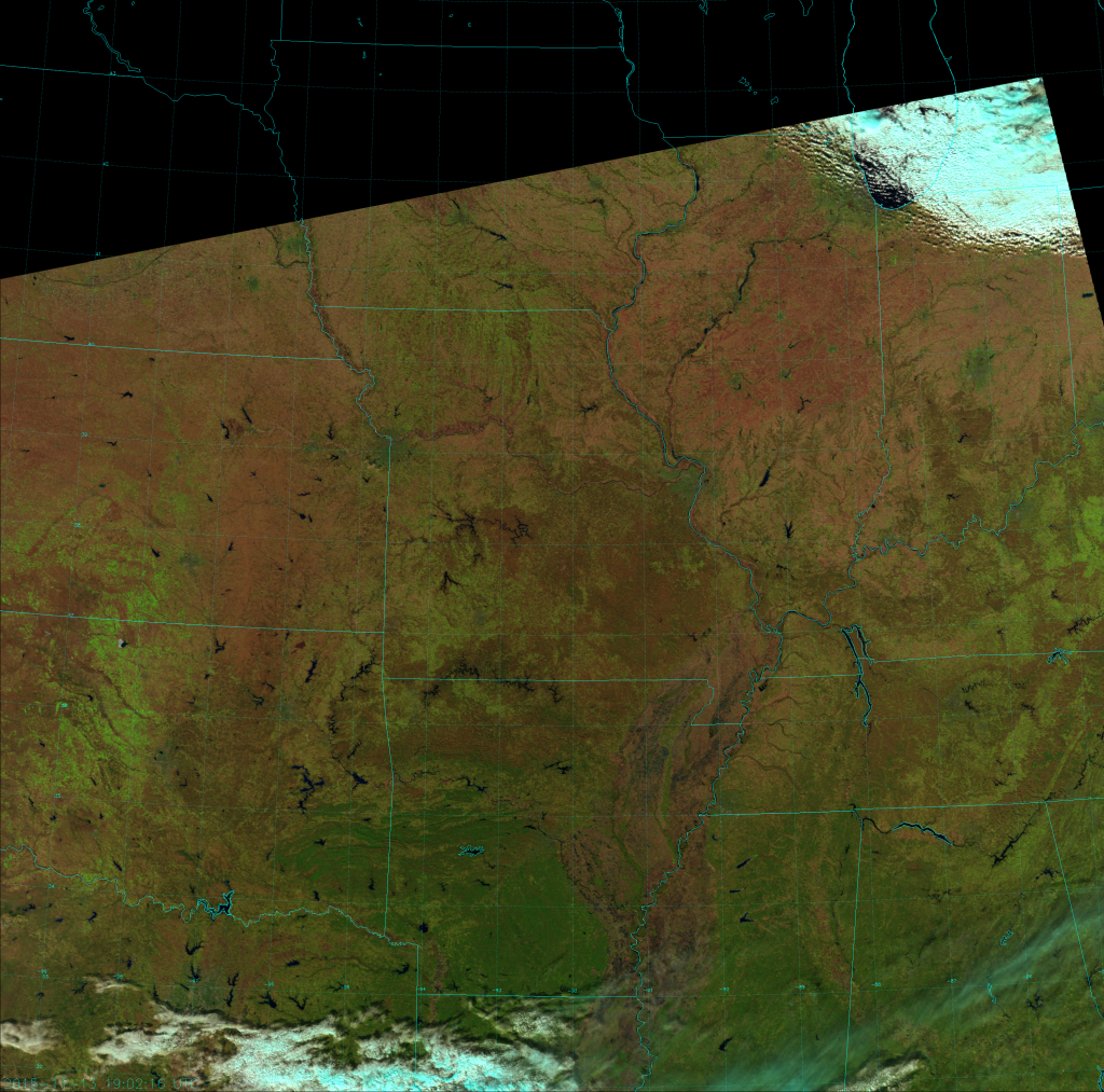 VIIRS Natural Color RGB composite of channels I-1, I-2, and I-3 (19:02 UTC 13 November 2015)