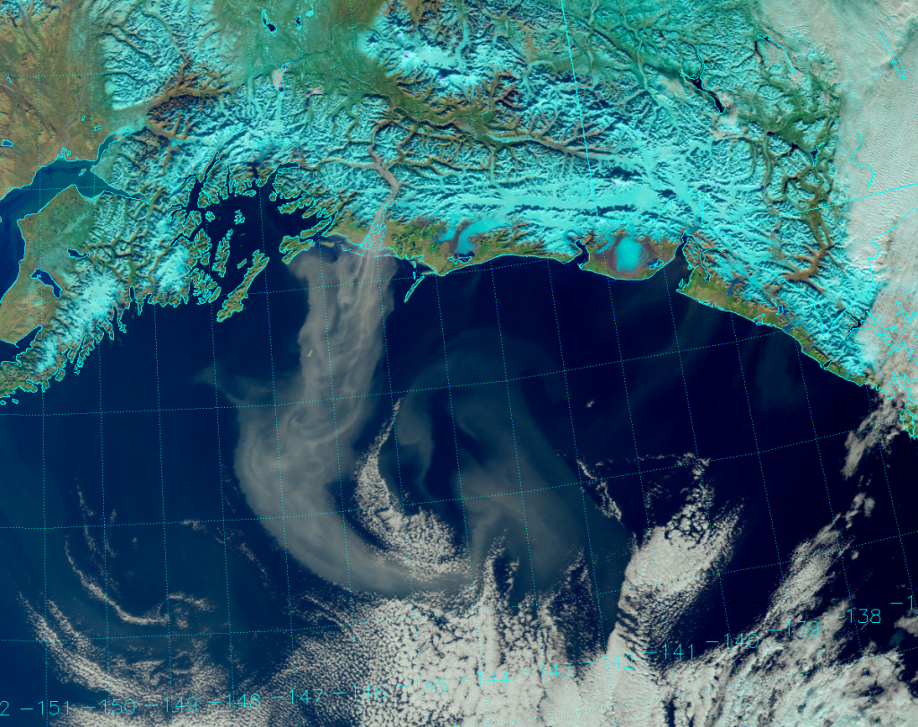 VIIRS Natural Color RGB composite of channels I-1, I-2 and I-3 (21:01 UTC 24 October 2016)
