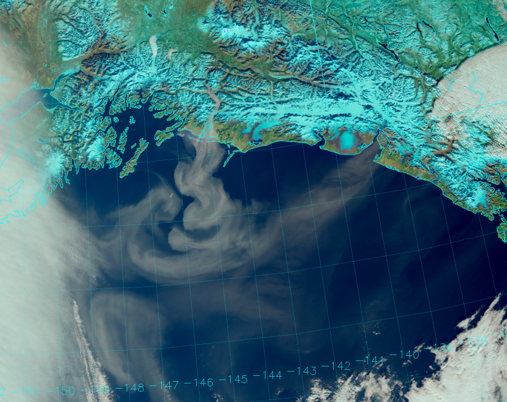 VIIRS Natural Color RGB composite of channels I-1, I-2 and I-3 (20:43 UTC 25 October 2016)