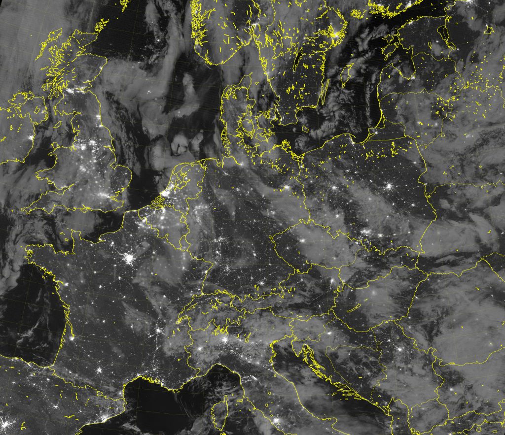 VIIRS Day/Night Band image (01:20 UTC 21 September 2016)