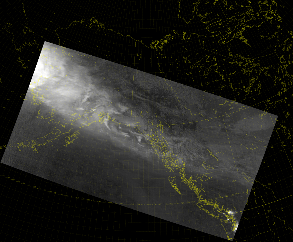 VIIRS Day/Night Band image (11:34 UTC 22 April 2017)