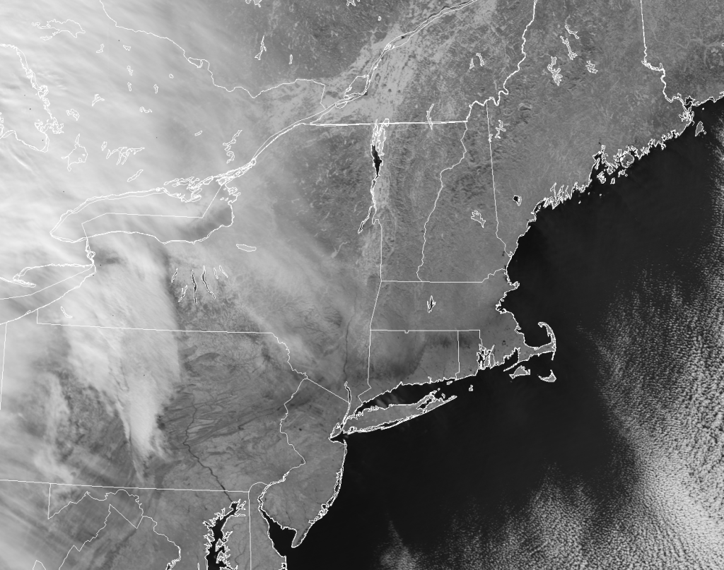 VIIRS channel M-8 from NOAA-20 (17:09 UTC, 22 January 2019)