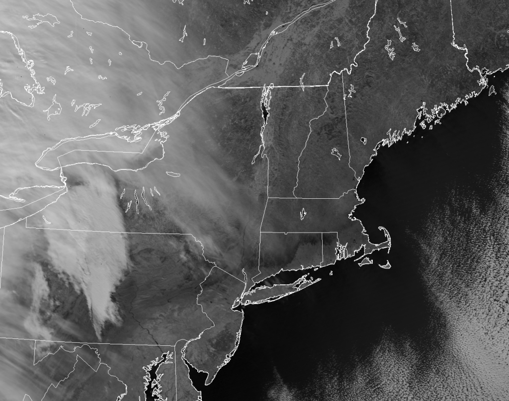 VIIRS channel M-11  from NOAA-20 (17:09 UTC, 22 January 2019)