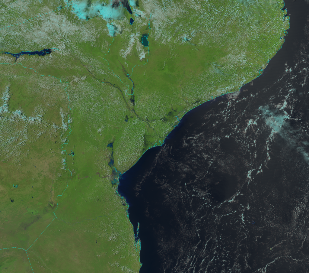 NOAA-20 VIIRS Natural Color RGB composite image (10:47 UTC, 25 March 2019)