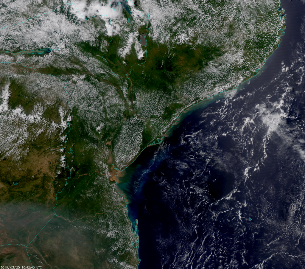 NOAA-20 VIIRS True Color composite image (10:42 UTC, 25 March 2019)