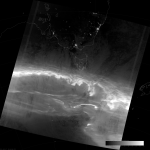 VIIRS DNB image of the aurora australis, 15:14 UTC 17 March 2015