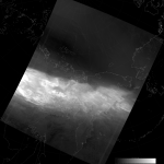 VIIRS DNB image of the aurora borealis, 16:21 UTC 17 March 2015