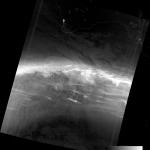 VIIRS DNB image of the aurora australis, 16:55 UTC 17 March 2015