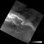 VIIRS DNB image of the aurora australis, 08:16 UTC 18 March 2015