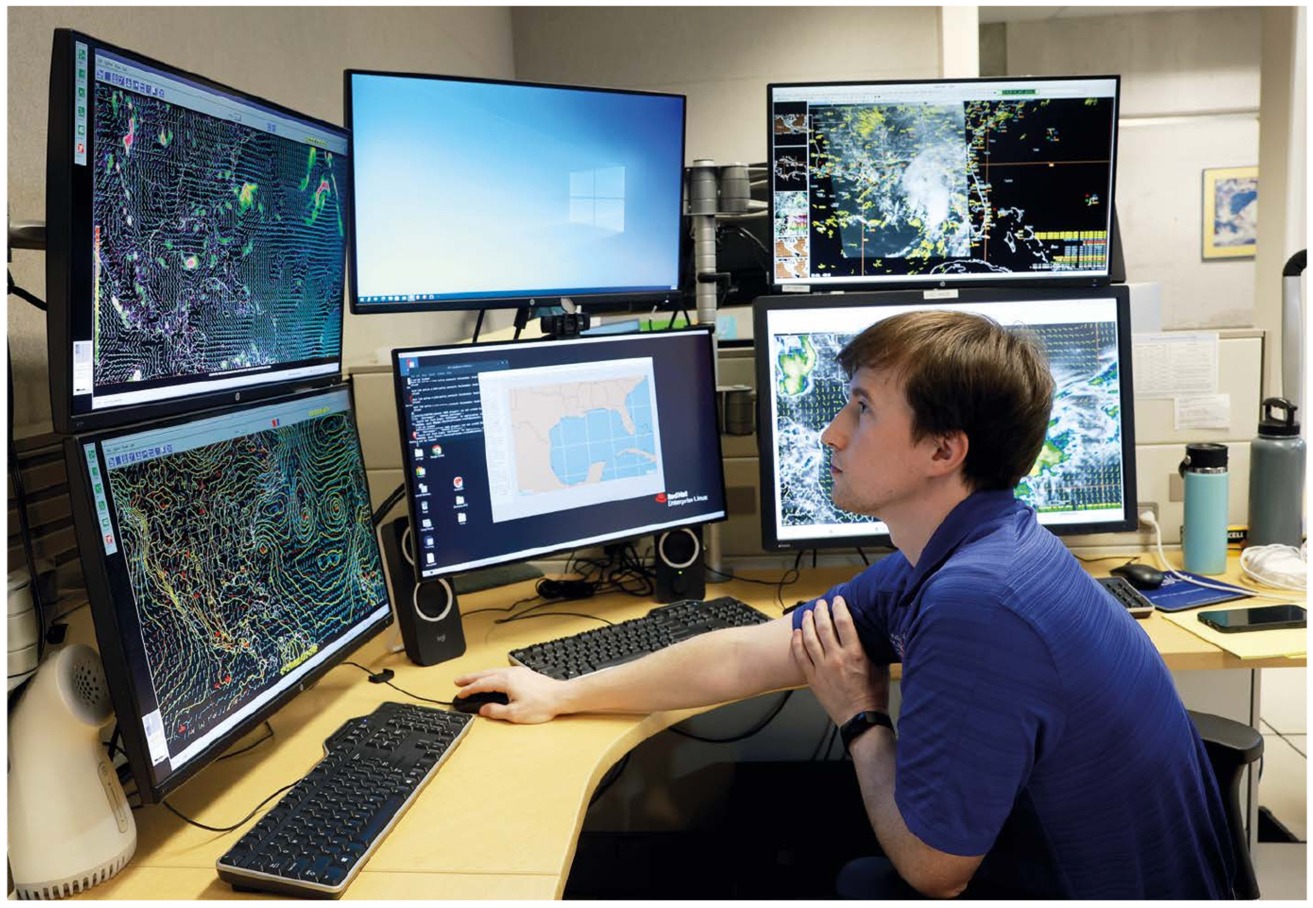 Figure 1 from the article: Weather forecasters must vet artificial-intelligence weather-prediction models. There is a pressing need for scientists to learn how to use and evaluate weather-prediction models that use artificial intelligence to ensure that they meet the needs of forecasters and thus contribute to - and not endanger - public safety.