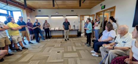 Bernie Connell's retirementparty